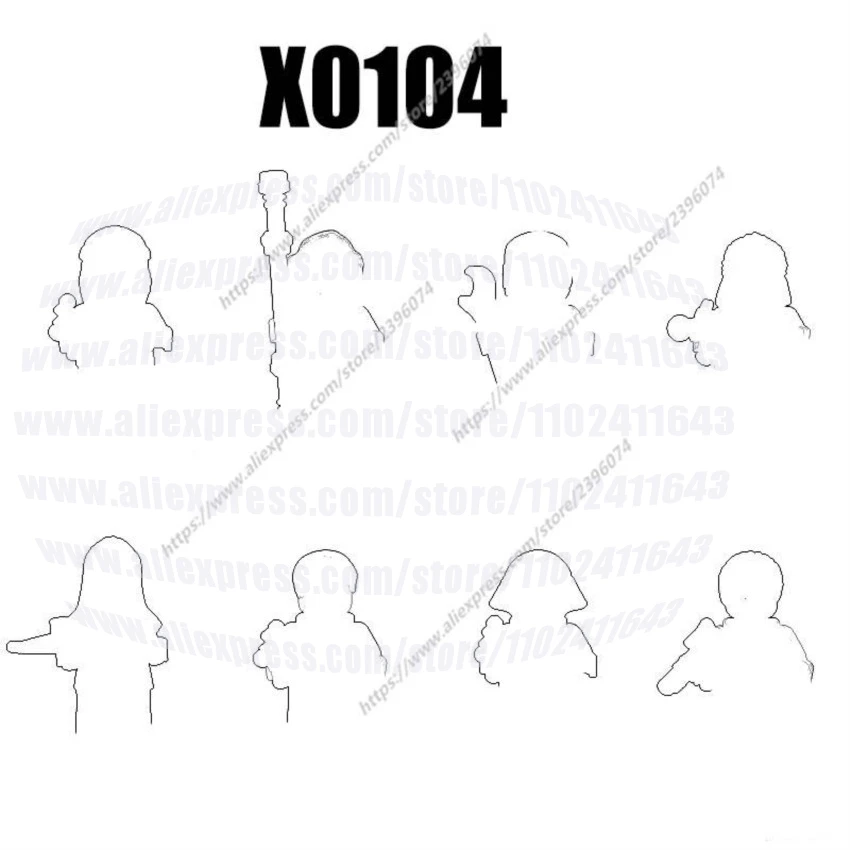 X0104 Action Figures Movie Building Blocks Bricks toys XH195 XH196 XH197 XH198 XH199 XH200 XH201 XH202 DIY Toys
X0104 Action Figures Movie Building Blocks Bricks toys XH195 XH196 XH197 XH198 XH199 XH200 XH201 XH202 DIY Toys
