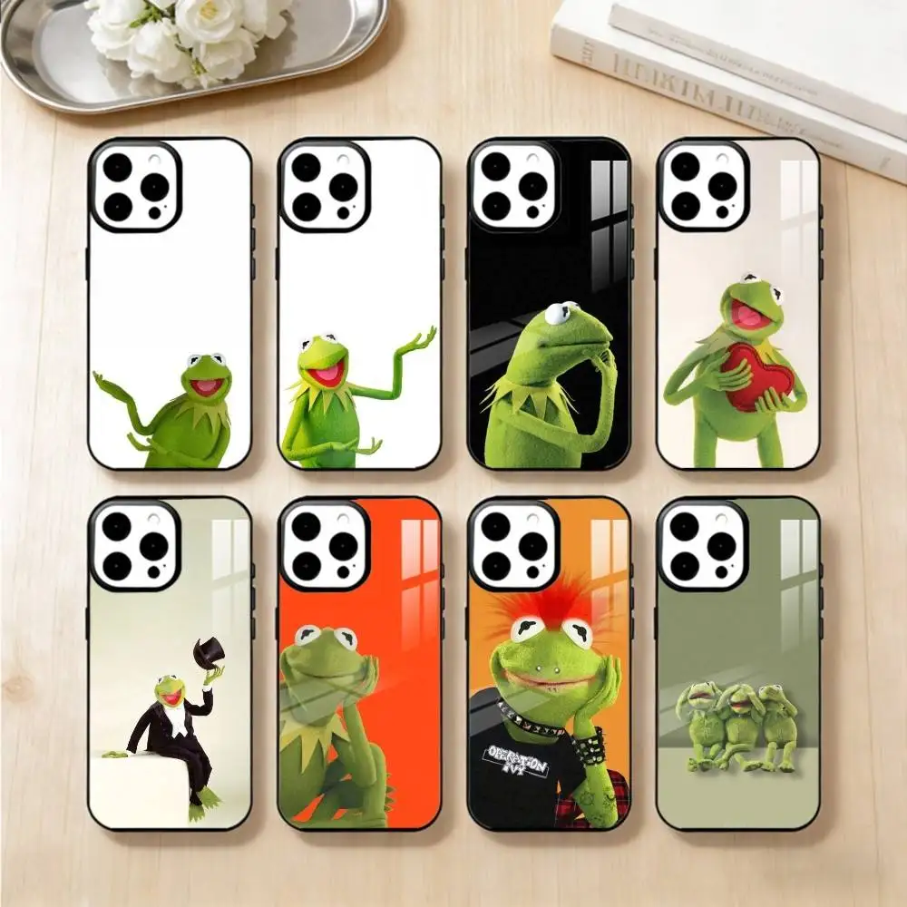 K-Kermit the frog Phone Case For iPhone17,16,15,14,13 Plus,Pro Max Magnetic For Magsafe Wireless Charging
K-Kermit the frog Phone Case For iPhone17,16,15,14,13 Plus,Pro Max Magnetic For Magsafe Wireless Charging