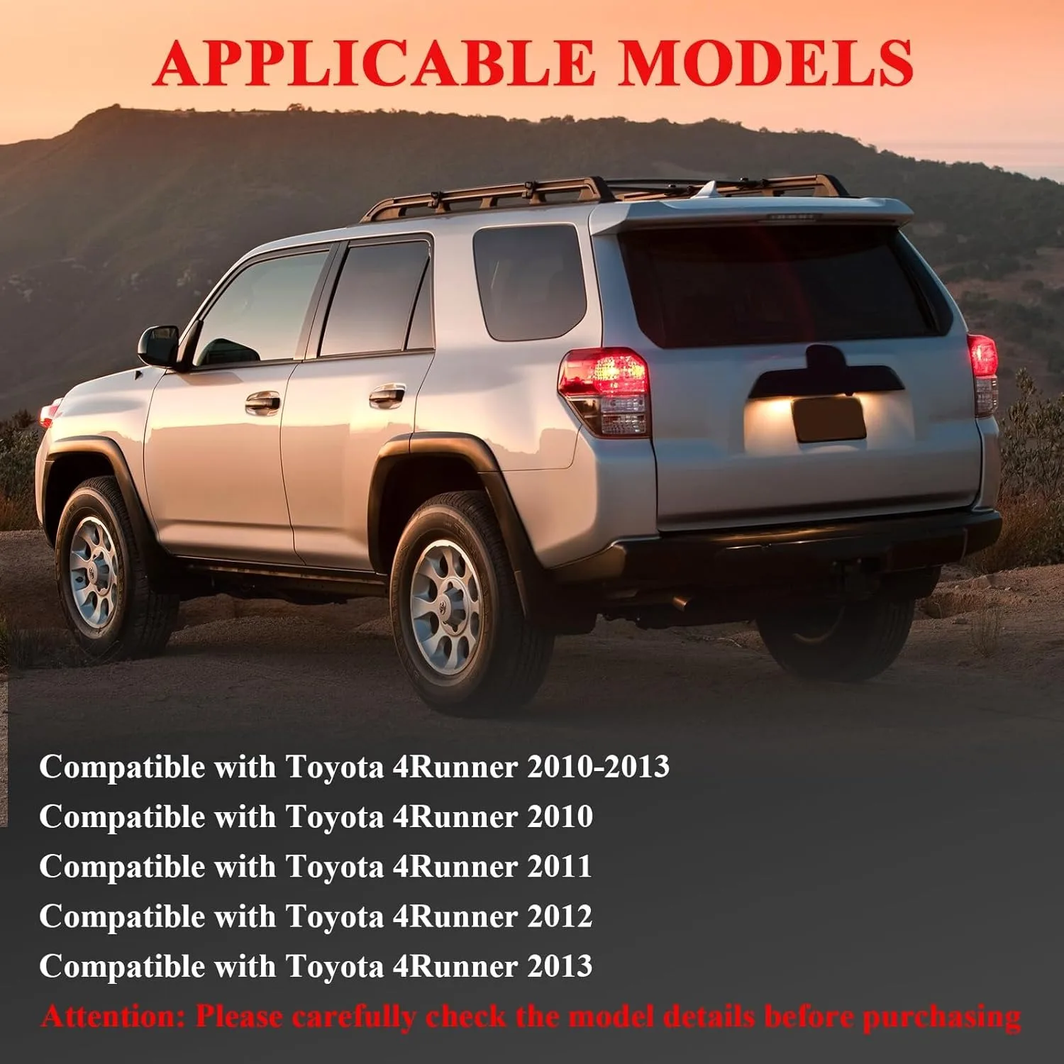 Для Toyota 4Runner 2010 2011 2012 2013 2014 автомобильный задний фонарь заднего бампера стоп-сигнал поворотник предупреждение
Для Toyota 4Runner 2010 2011 2012 2013 2014 автомобильный задний фонарь заднего бампера стоп-сигнал поворотник предупреждение