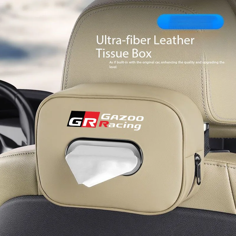 Car Tissue Storage Box Organizer Auto Accesories For Toyota GR Sport Gazoo Racing Yaris 86 Corolla Hilux Supra C-HR Interior
Car Tissue Storage Box Organizer Auto Accesories For Toyota GR Sport Gazoo Racing Yaris 86 Corolla Hilux Supra C-HR Interior