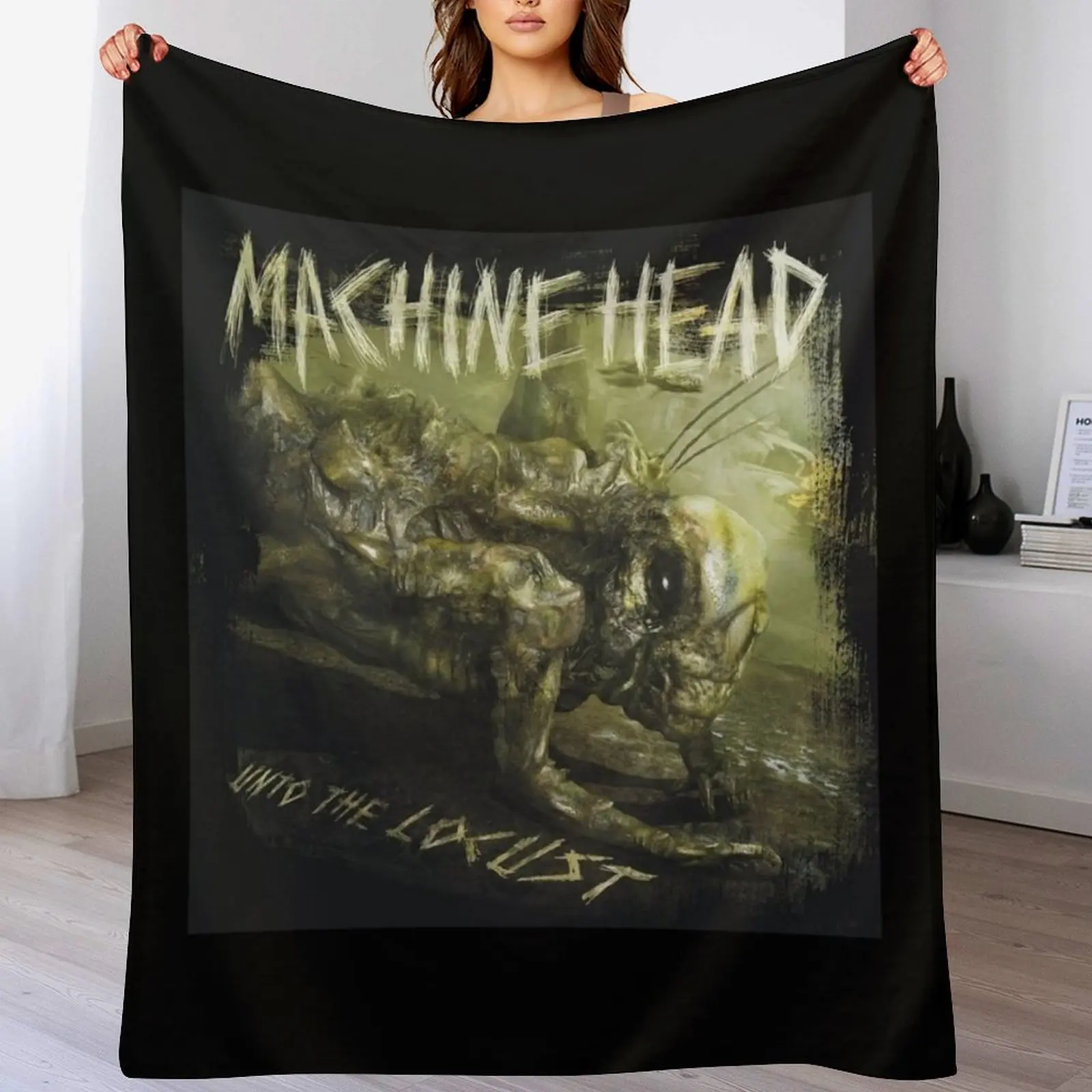 Machine Head - Unto the Locust album 2011 Throw Blanket Soft Comfort Blanket for Reading Watching TV
Machine Head - Unto the Locust album 2011 Throw Blanket Soft Comfort Blanket for Reading Watching TV