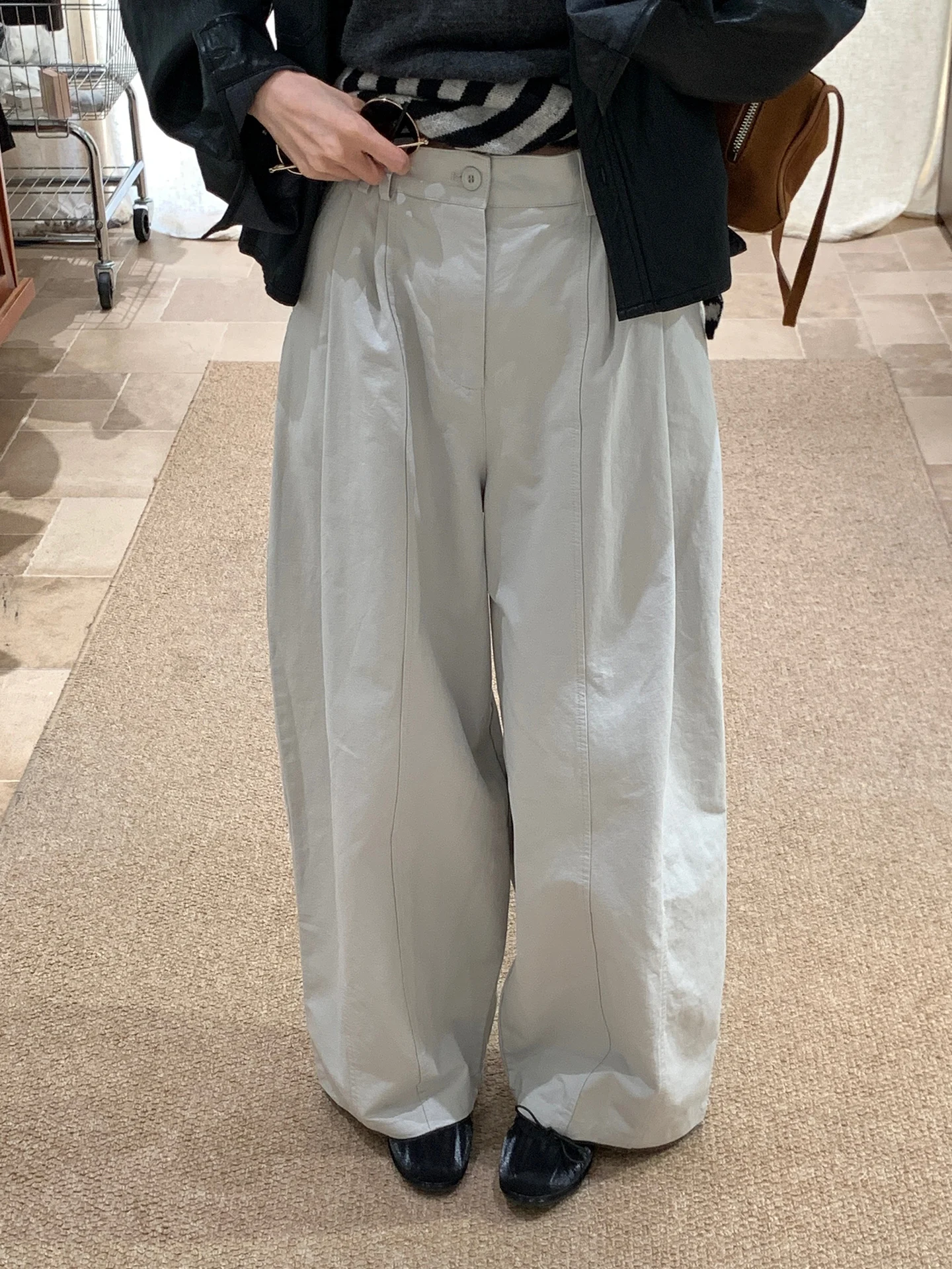 High Waist Wide Leg Casual Pants Women's Design Sensation Loose Slimming Long Pants 2025 Autumn New Sle Korean Sle
High Waist Wide Leg Casual Pants Women's Design Sensation Loose Slimming Long Pants 2025 Autumn New Sle Korean Sle