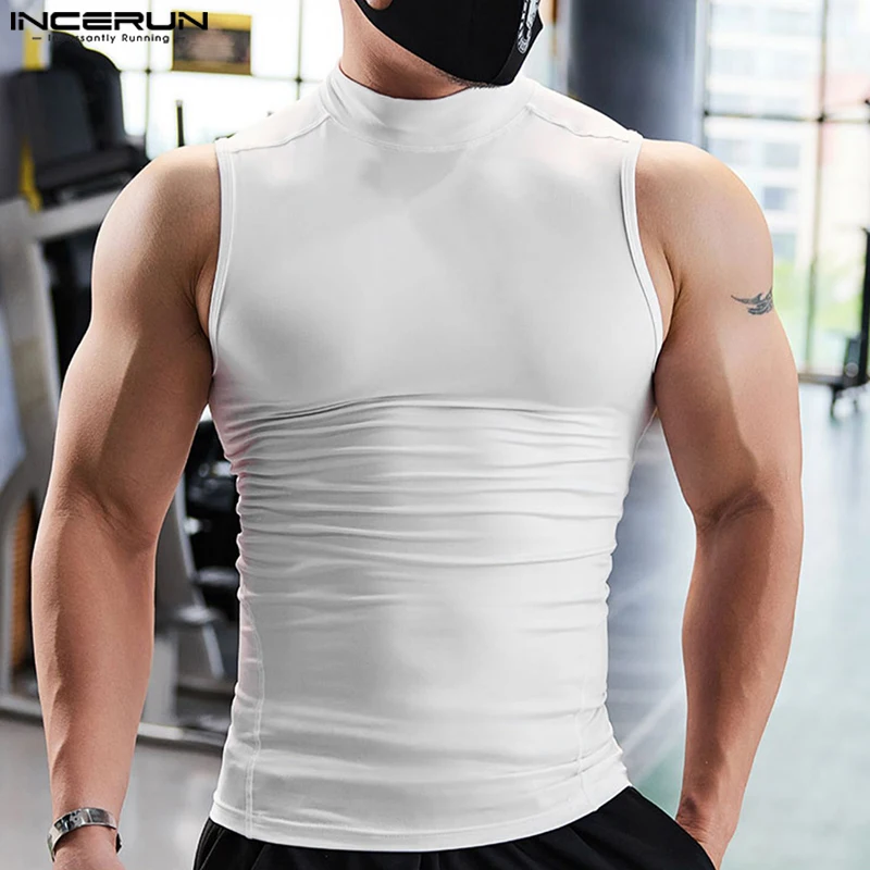 INCERUN Tops 2025 Korean Style Fashion Men's Elastic Knitted Patchwork Vests Summer Casual Male Mesh See-through Tank Tops S-3XL
INCERUN Tops 2025 Korean Style Fashion Men's Elastic Knitted Patchwork Vests Summer Casual Male Mesh See-through Tank Tops S-3XL