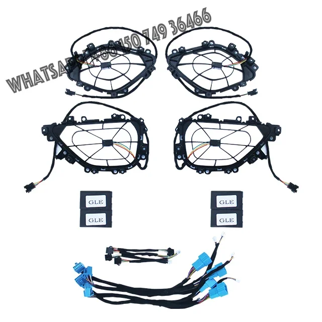 GLS/GLE Car Door Speaker Decorative Speaker Cover LED 64 Colors Midrange Luminous Cover Ambient Light for Mercede GLE GLS W167
GLS/GLE Car Door Speaker Decorative Speaker Cover LED 64 Colors Midrange Luminous Cover Ambient Light for Mercede GLE GLS W167