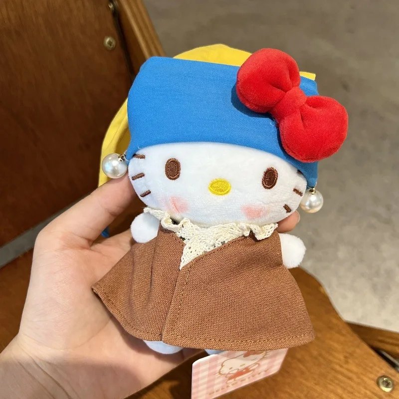 Miniso Sanrio Hello Kitty плюшевый брелок Kawaii Girl с жемчужными серьгами плюшевая кукла Ins корейский мультфильм аниме подарок другу
Miniso Sanrio Hello Kitty плюшевый брелок Kawaii Girl с жемчужными серьгами плюшевая кукла Ins корейский мультфильм аниме подарок другу