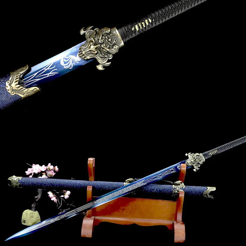 37cm Phoenix tail gilded sword Medieval Chinese sword katana Battle ready full tang Stainless steel edge cut Ninja Kung Fu Marti
37cm Phoenix tail gilded sword Medieval Chinese sword katana Battle ready full tang Stainless steel edge cut Ninja Kung Fu Marti