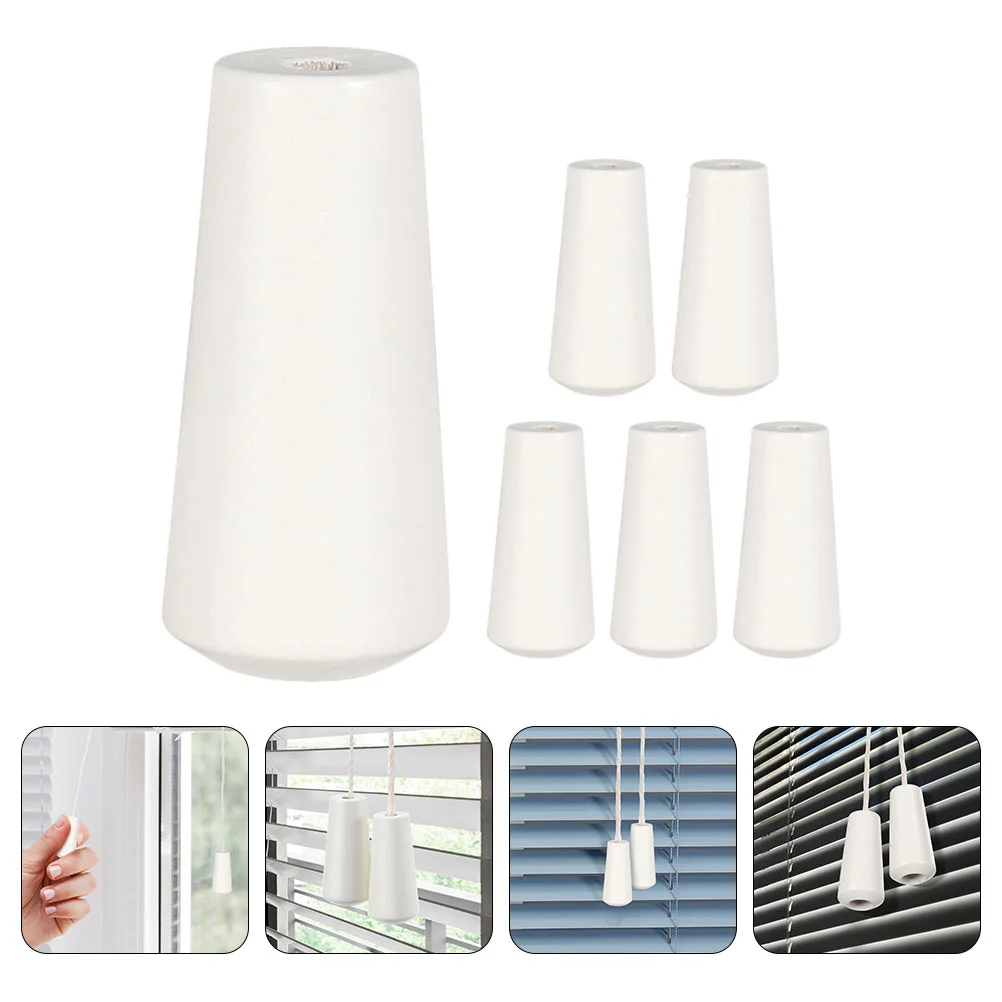 Household Blind Tassel Roller Pendant Blinds Wood Pull Cord Knob Accessories Shutters
Household Blind Tassel Roller Pendant Blinds Wood Pull Cord Knob Accessories Shutters