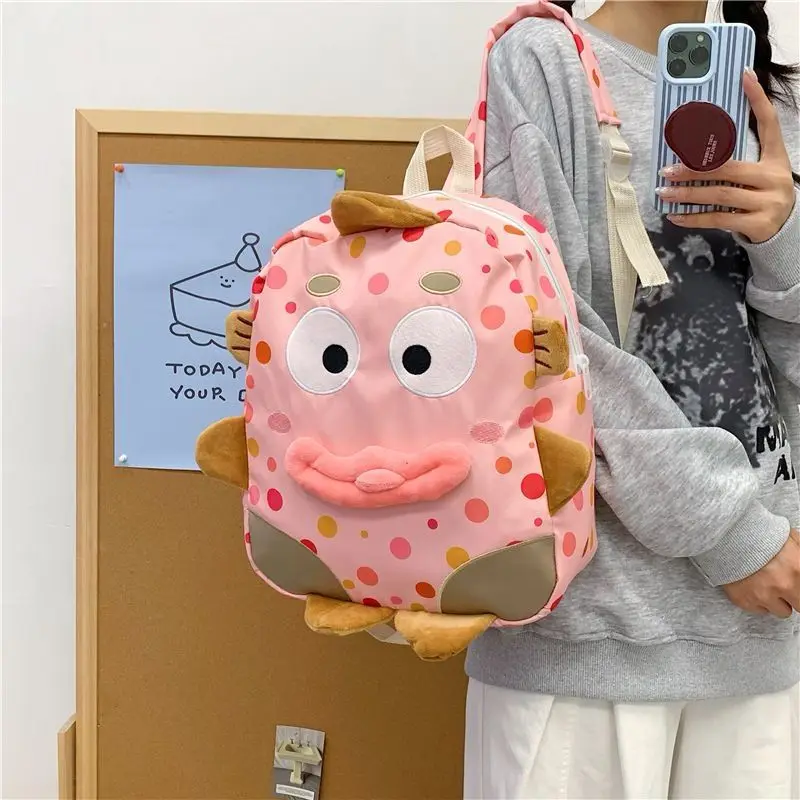 Cute Funny Interesting Ugly Little Monster Children's Backpack Student Schoolbag Kawaii Cartoon Large Capacity Storage Bag
Cute Funny Interesting Ugly Little Monster Children's Backpack Student Schoolbag Kawaii Cartoon Large Capacity Storage Bag