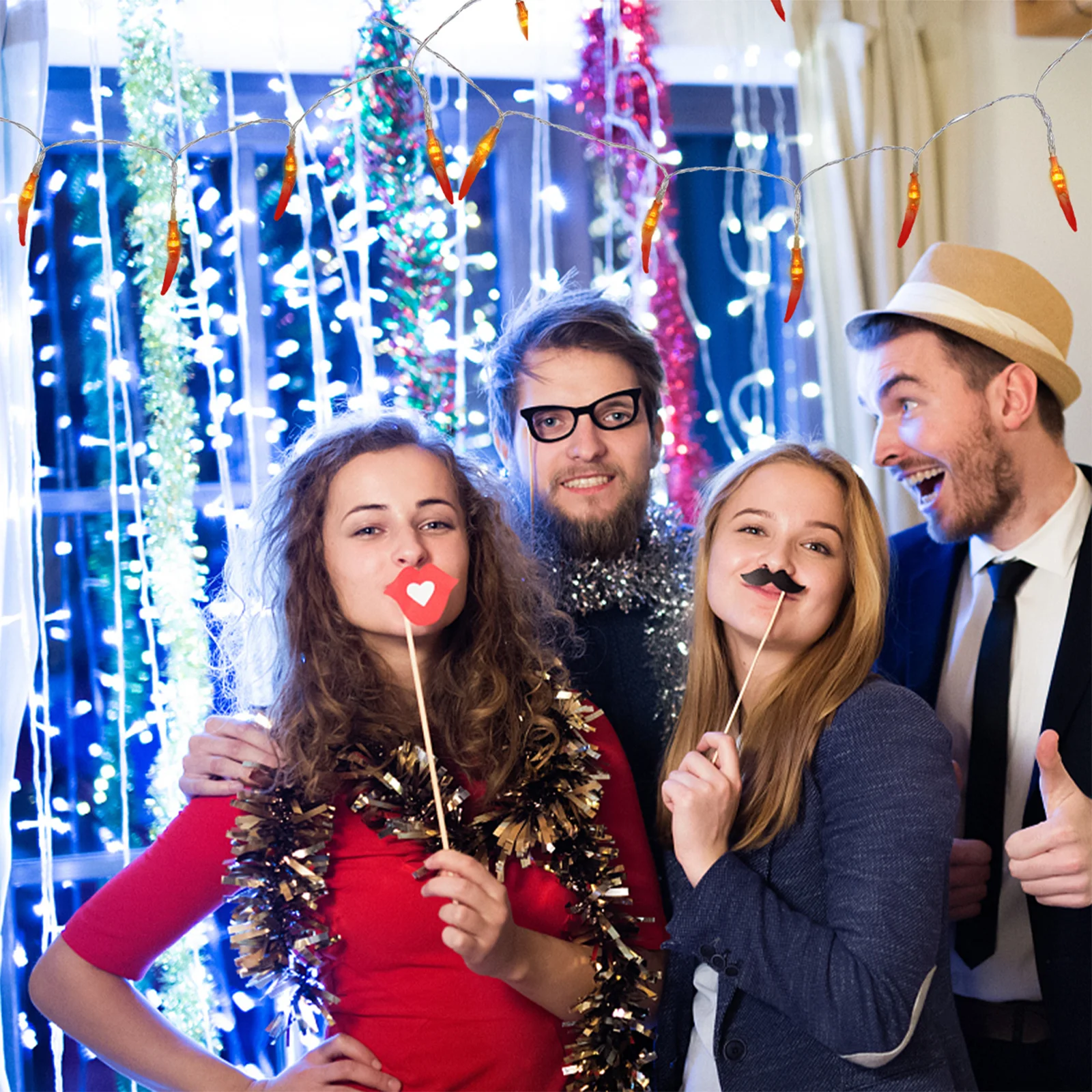 1Pcs Chili String Lights 3m 20 Leds Eco Friendly Plastic Festival Decorative Indoor Light String Warm Atmosphere Lighting
1Pcs Chili String Lights 3m 20 Leds Eco Friendly Plastic Festival Decorative Indoor Light String Warm Atmosphere Lighting