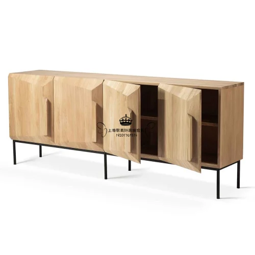 Side cabinet Modern simple living room TV cabinet Oak complete/North America/Locker/Four doors/Belgium
Side cabinet Modern simple living room TV cabinet Oak complete/North America/Locker/Four doors/Belgium
