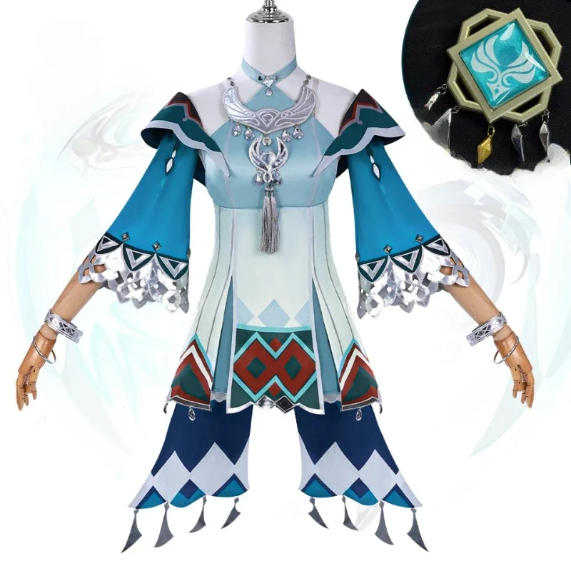 Game Genshin Impact Cosplay Costume Lan Yan Cos Outfits Halloween Carnival Party Stage Performance Wig Dress Full Set For Women
Game Genshin Impact Cosplay Costume Lan Yan Cos Outfits Halloween Carnival Party Stage Performance Wig Dress Full Set For Women