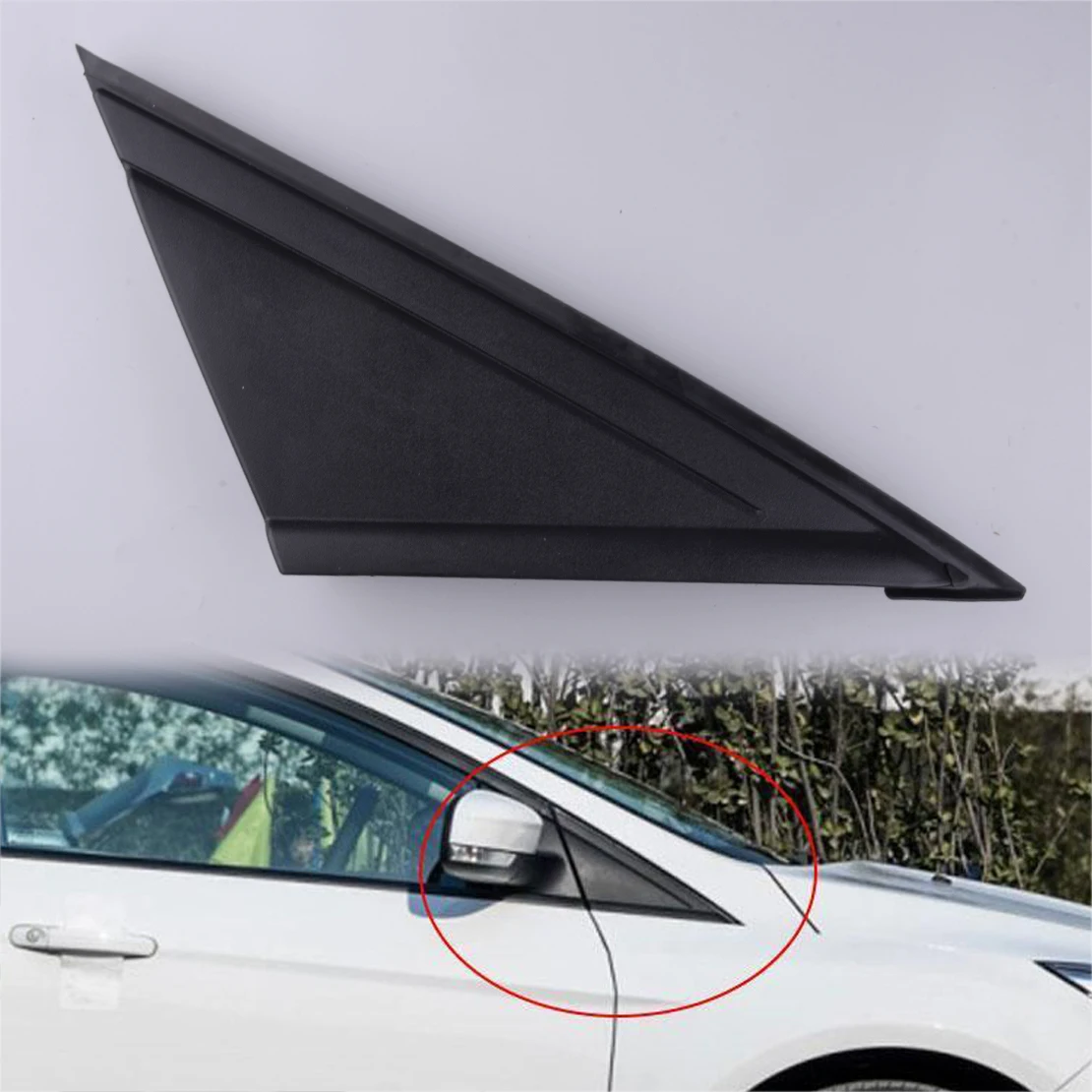 BM51A16004AF Front Right Window Mirror Fender Corner Molding Trim Black Fit for Ford Focus 2012 2013 2014 2015 2016 2017 2018
BM51A16004AF Front Right Window Mirror Fender Corner Molding Trim Black Fit for Ford Focus 2012 2013 2014 2015 2016 2017 2018