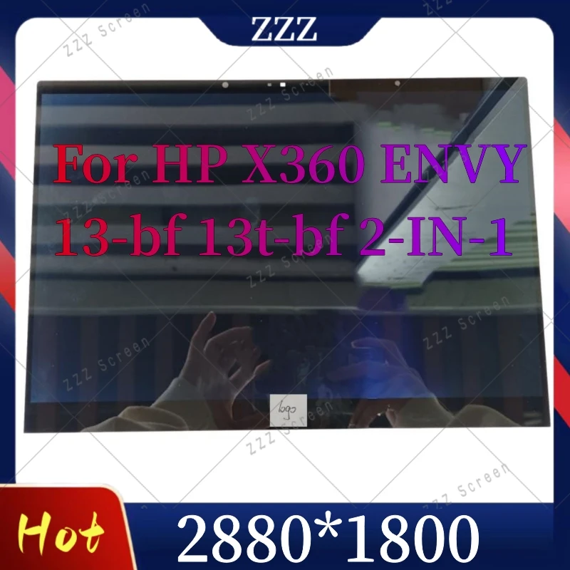Сенсорный ЖК-экран для ноутбука HP X360 ENVY 13-bf 13t-bf 2-в-1, 13,3 дюйма
Сенсорный ЖК-экран для ноутбука HP X360 ENVY 13-bf 13t-bf 2-в-1, 13,3 дюйма