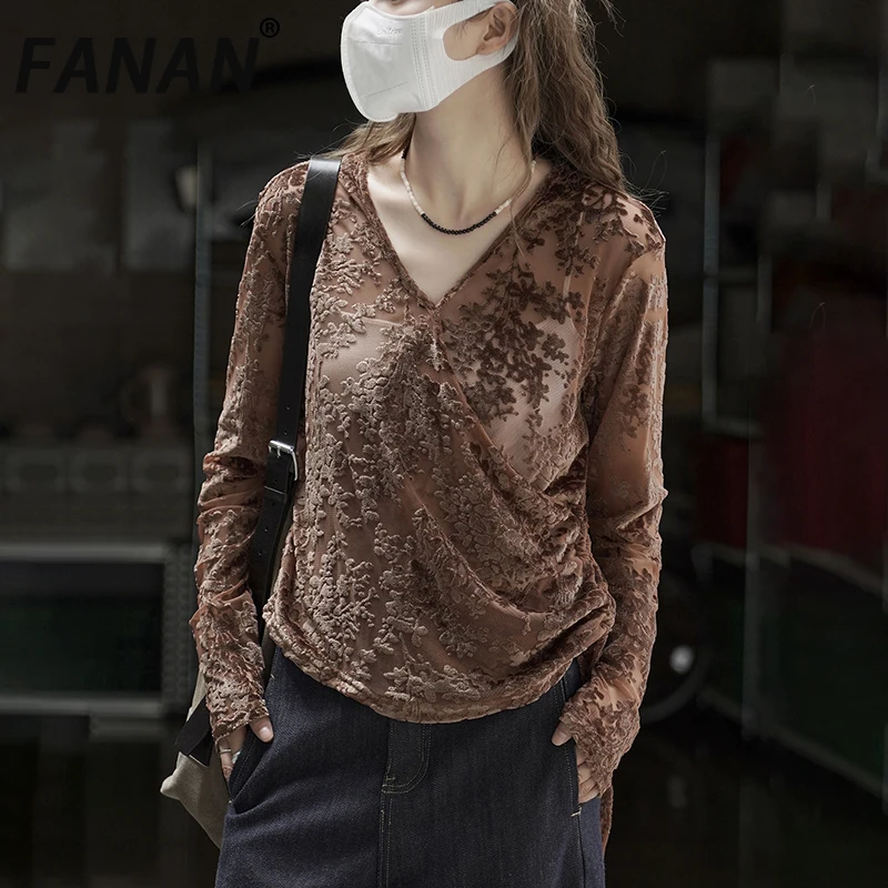 FANAN офисный женский кружевной пуловер футболка для женщин с v-образным вырезом нерегулярная шнуровка со сборкой на талии элегантные топы женские зимние новые
FANAN офисный женский кружевной пуловер футболка для женщин с v-образным вырезом нерегулярная шнуровка со сборкой на талии элегантные топы женские зимние новые