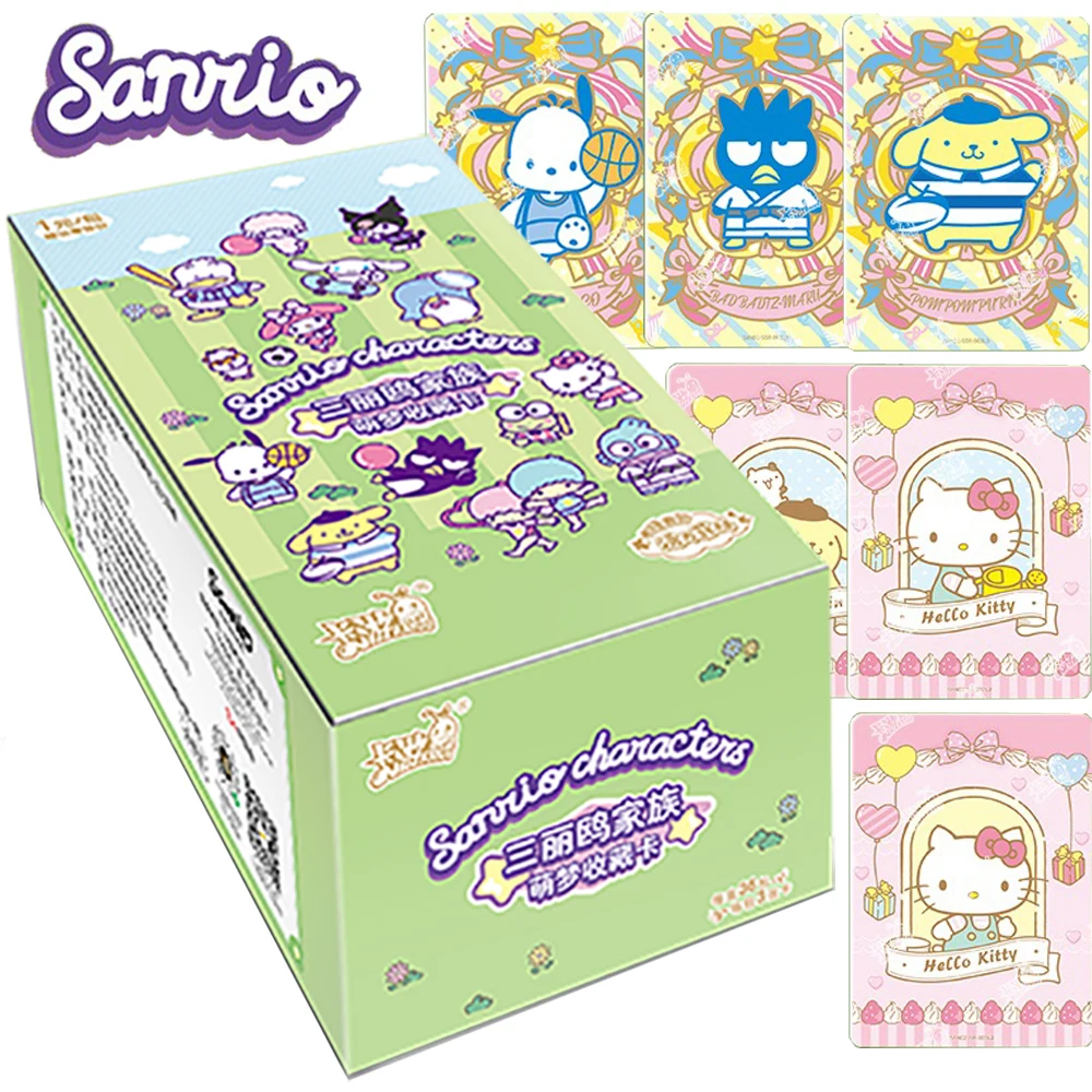 Подлинная карта Sanrio для детей Cinnamoroll Pochacco Pom Pom Purin, очаровательная сияющая звезда, ограниченная серия, коллекционная карта для игр, детские игрушки
Подлинная карта Sanrio для детей Cinnamoroll Pochacco Pom Pom Purin, очаровательная сияющая звезда, ограниченная серия, коллекционная карта для игр, детские игрушки