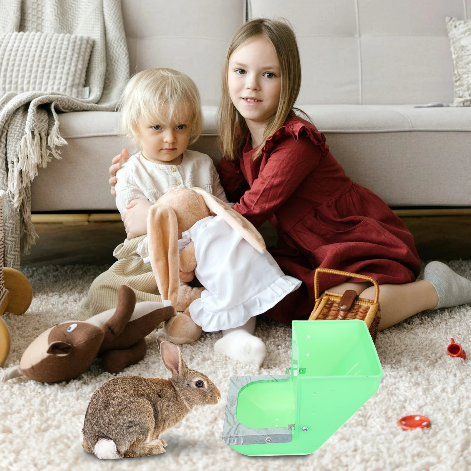 4Pcs Rabbit Feeding Bowl Plastic Pet Food Holder Durable Feeding Bowl Small Pet Food Container Cage Feeder Plastic Feeder
4Pcs Rabbit Feeding Bowl Plastic Pet Food Holder Durable Feeding Bowl Small Pet Food Container Cage Feeder Plastic Feeder