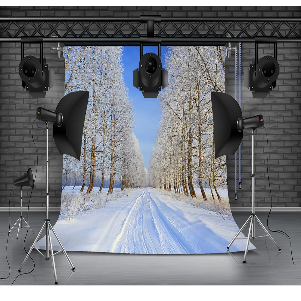 Winter Forest Snowcovered Road Photography Backdrops Blurred Landscape Snowflakes Road Spruce Trees Photo Background XD-14
Winter Forest Snowcovered Road Photography Backdrops Blurred Landscape Snowflakes Road Spruce Trees Photo Background XD-14