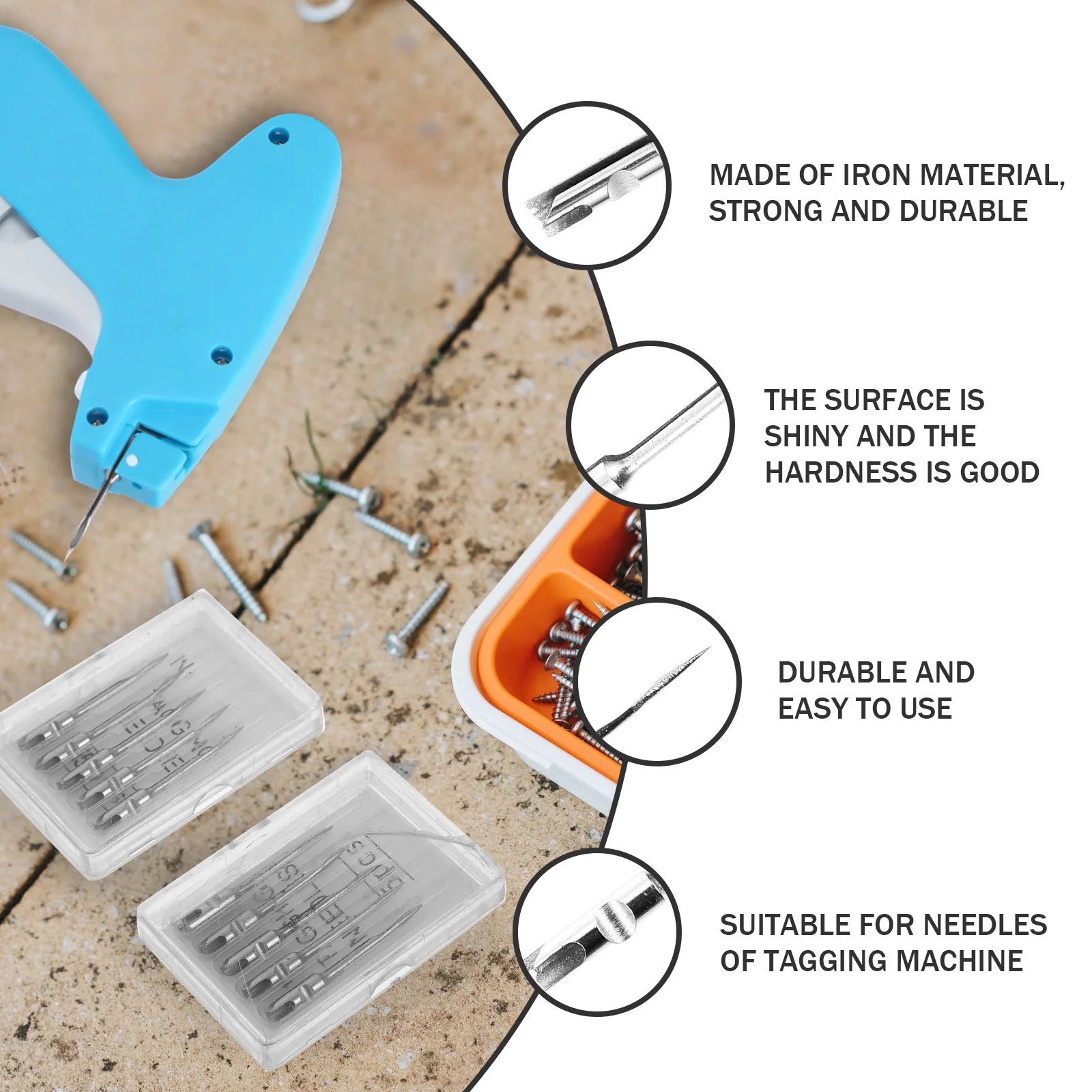 10Pcs Tagger Needles Metal Iron Replacement Needles for Pricing Tag Attacher Machine Labeling Tool Accessories
10Pcs Tagger Needles Metal Iron Replacement Needles for Pricing Tag Attacher Machine Labeling Tool Accessories