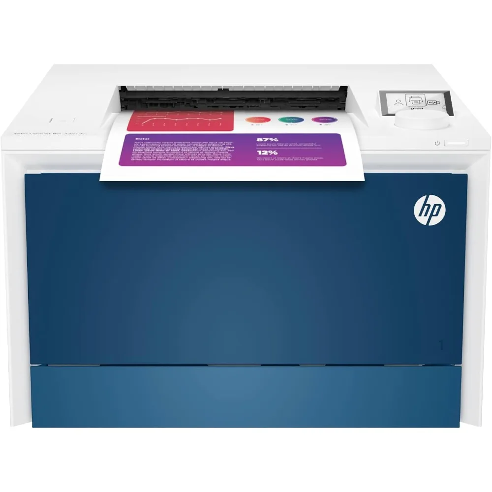 Color LaserJet Pro 4201dw Wireless Color Laser Printer, Best-for-Office (4RA86F)
Color LaserJet Pro 4201dw Wireless Color Laser Printer, Best-for-Office (4RA86F)