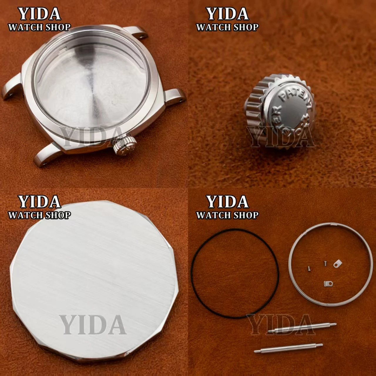 47MM Stainless Steel Mod Watch Case Sapphire Glass Solid Back For PAM 6154 ETA6497/6498 ST3600 ST3620 Series Movement Parts
47MM Stainless Steel Mod Watch Case Sapphire Glass Solid Back For PAM 6154 ETA6497/6498 ST3600 ST3620 Series Movement Parts
