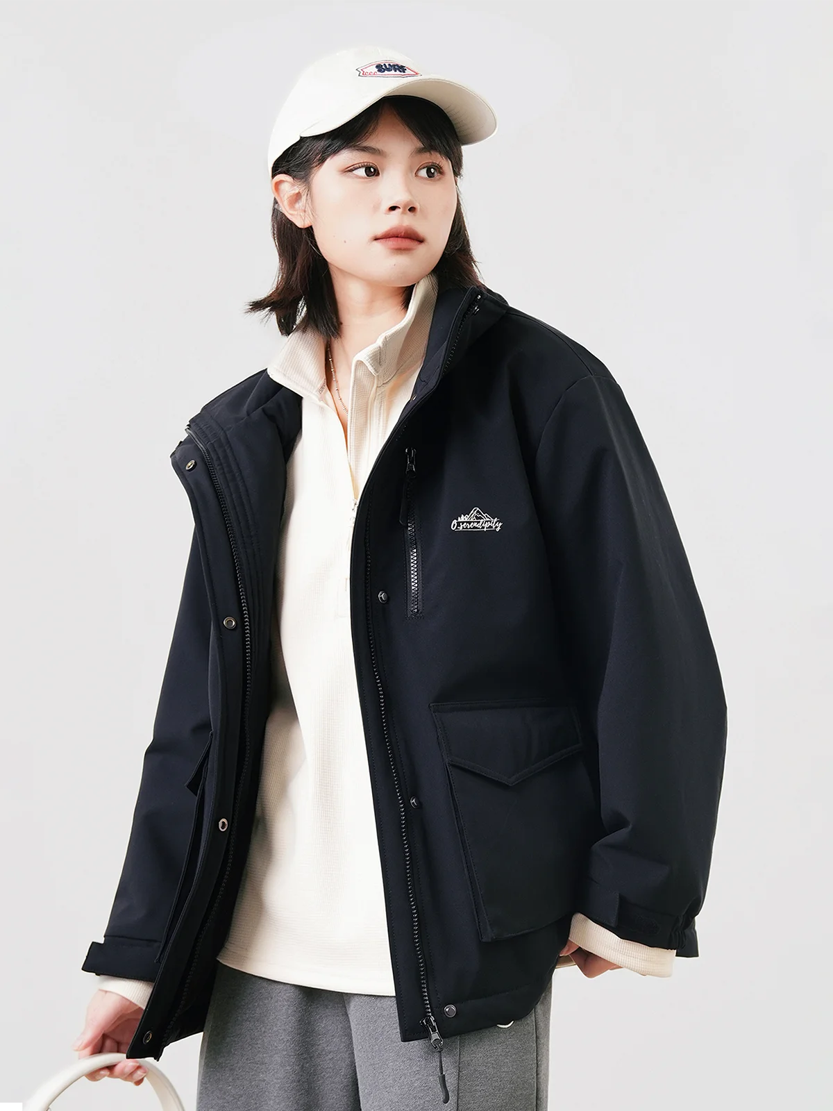 Thiened Winter Jaet, хлопковый костюм с воротником-стойкой, тканевая толстовка со съемным капюшоном для мужчин и женщин, длинная застежка-молния
Thiened Winter Jaet, хлопковый костюм с воротником-стойкой, тканевая толстовка со съемным капюшоном для мужчин и женщин, длинная застежка-молния