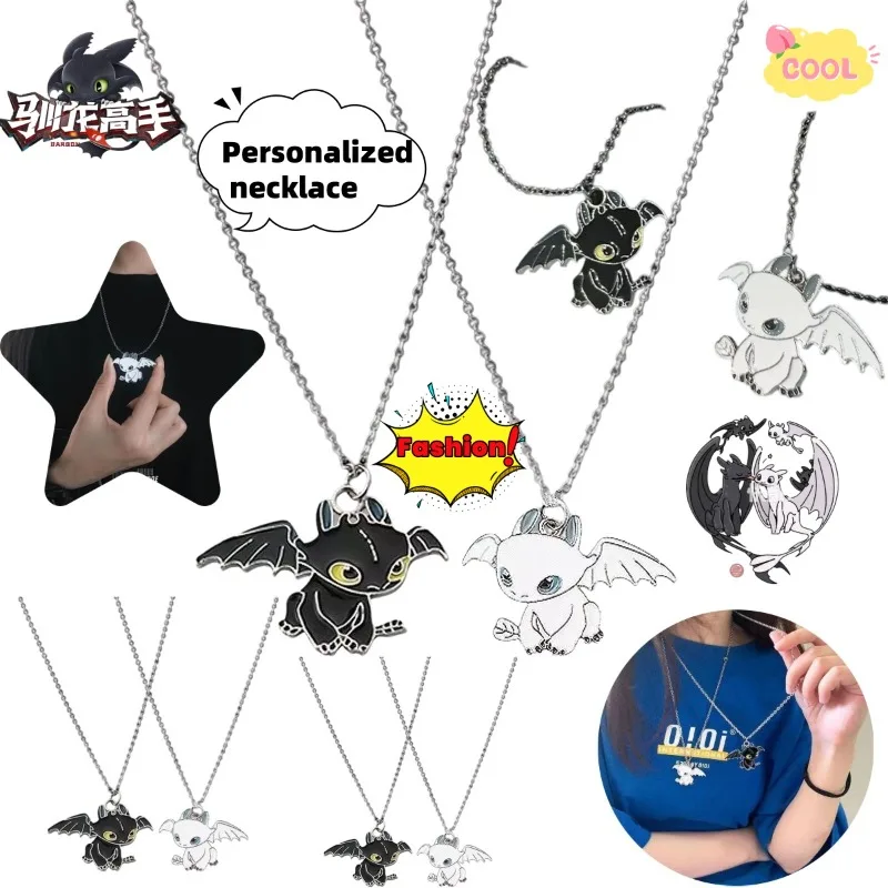 How to Train Your Dragon Couples Necklace, cute and fashionable cartoon personalized pendant, gift for a friend's birthday
How to Train Your Dragon Couples Necklace, cute and fashionable cartoon personalized pendant, gift for a friend's birthday