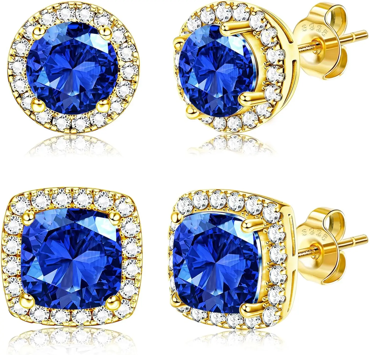 Серьги-гвоздики Hayoso с позолотой 18K, серебро 925 пробы, с кубическим цирконием, круглые и квадратные, с имитацией бриллиантов
Серьги-гвоздики Hayoso с позолотой 18K, серебро 925 пробы, с кубическим цирконием, круглые и квадратные, с имитацией бриллиантов