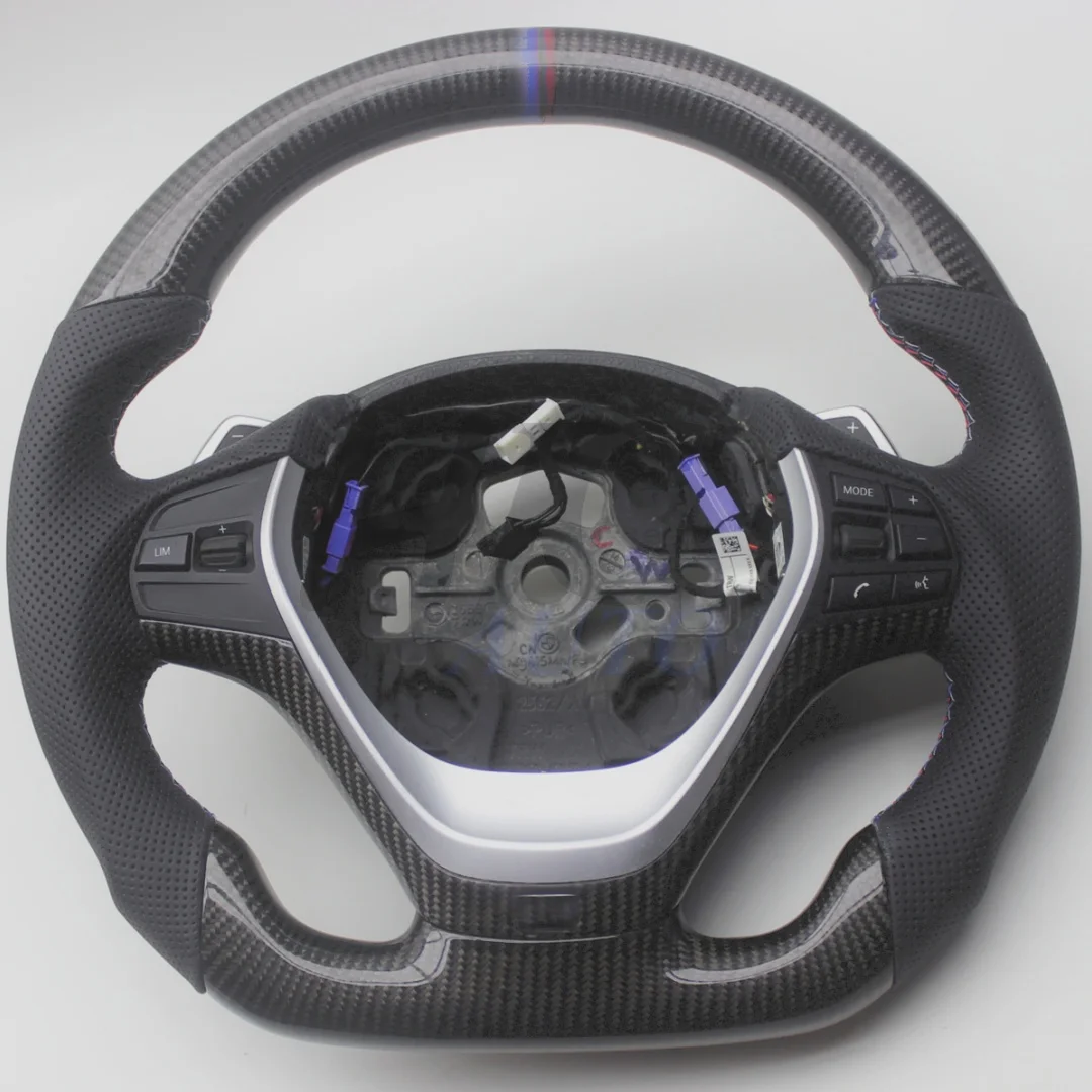For BMW F20 F21 F30 F31 F34 F35 F36 3 Series Leather Real Carbon Fiber Steering Wheel 2011-2019
For BMW F20 F21 F30 F31 F34 F35 F36 3 Series Leather Real Carbon Fiber Steering Wheel 2011-2019