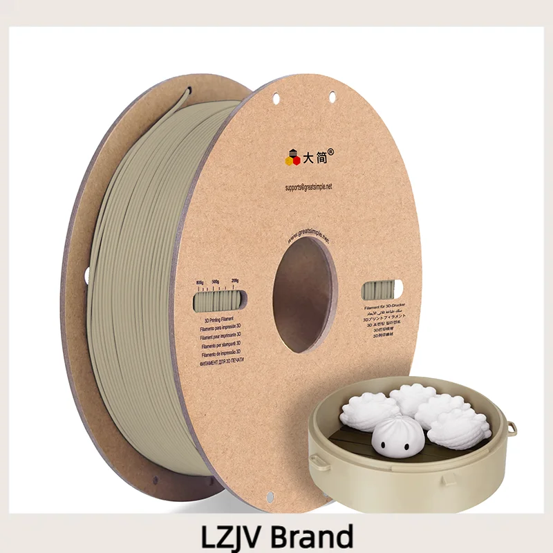 PLA 3D Printer Filament 1.75mm 1KG Eco-Friendly Material Fast and Stable Printing High Precision Low Warp Easy to Use
PLA 3D Printer Filament 1.75mm 1KG Eco-Friendly Material Fast and Stable Printing High Precision Low Warp Easy to Use