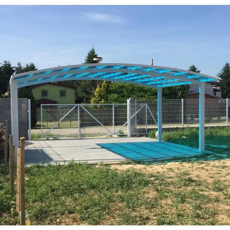 Customizable High Quality Outdoor Aluminum Alloy PC Carport Durable Metal Construction Garage Frame Premium Canopies Car Parking
Customizable High Quality Outdoor Aluminum Alloy PC Carport Durable Metal Construction Garage Frame Premium Canopies Car Parking