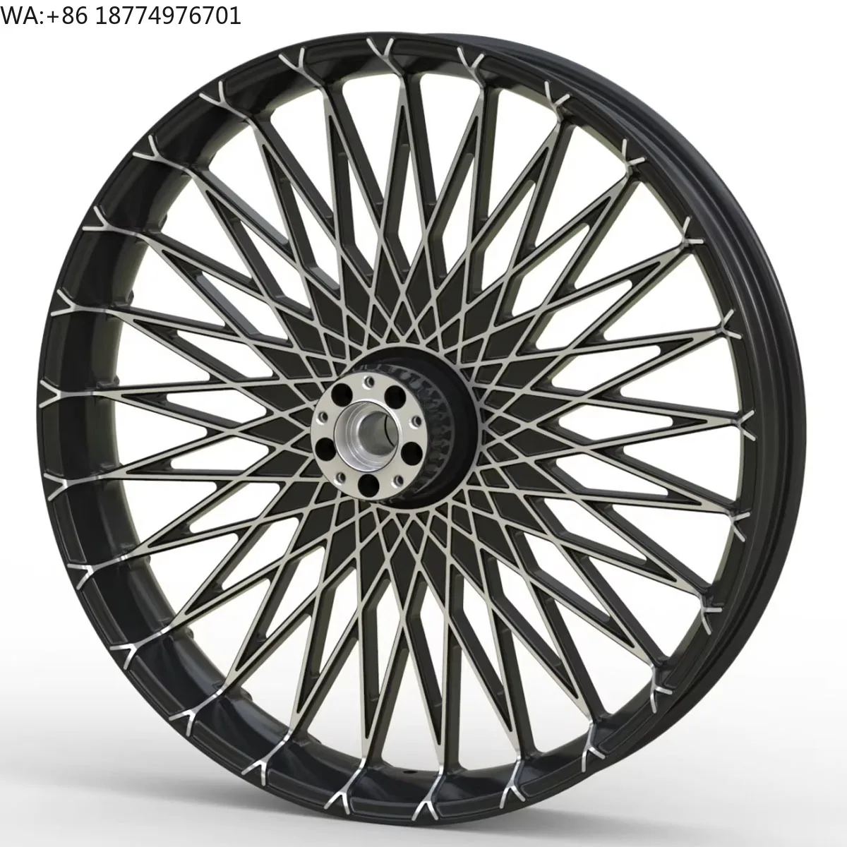 Новые аксессуары для мотоциклов: передние и задние колесные диски из черного алюминиевого сплава, совместимые с Harley 08-после (модели FLSTF, FLSTFB, FLSTFBS)
Новые аксессуары для мотоциклов: передние и задние колесные диски из черного алюминиевого сплава, совместимые с Harley 08-после (модели FLSTF, FLSTFB, FLSTFBS)