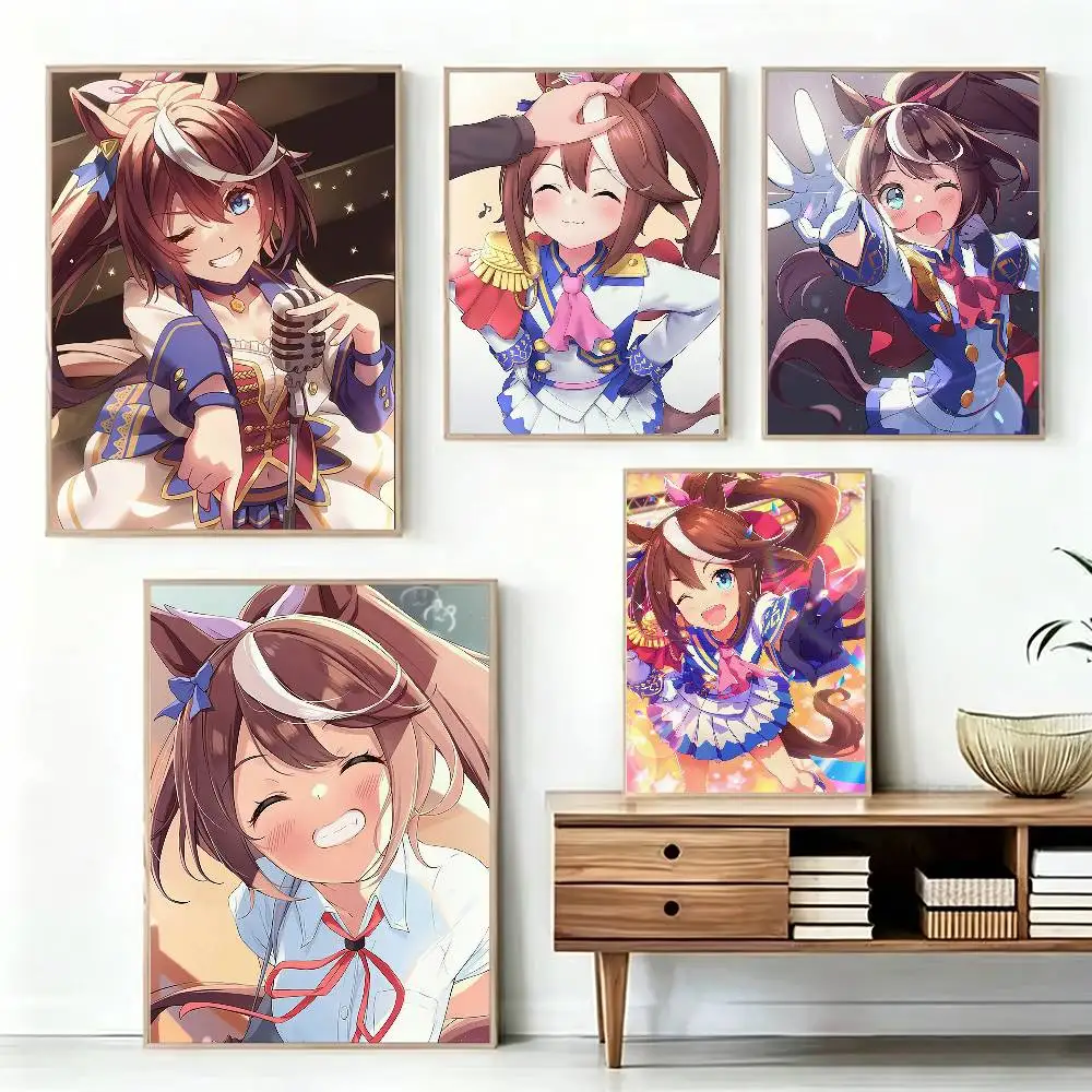 Tokai Teio UmaMusume Pretty Derby Poster Waterproof Wall Art Sticker For Bar Living Room Vintage Decor High Quality Print Gift
Tokai Teio UmaMusume Pretty Derby Poster Waterproof Wall Art Sticker For Bar Living Room Vintage Decor High Quality Print Gift
