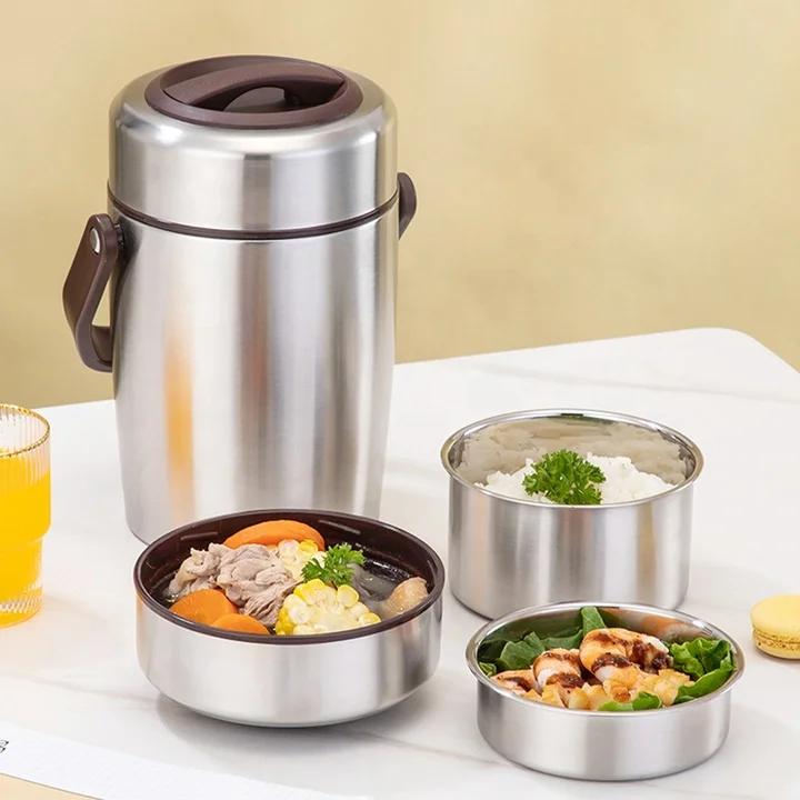1.6L Double Wall Stainless Lunch Thermo Vacuum Food Container Kids Bento Thermal Jar Leakproof Metal Food
1.6L Double Wall Stainless Lunch Thermo Vacuum Food Container Kids Bento Thermal Jar Leakproof Metal Food
