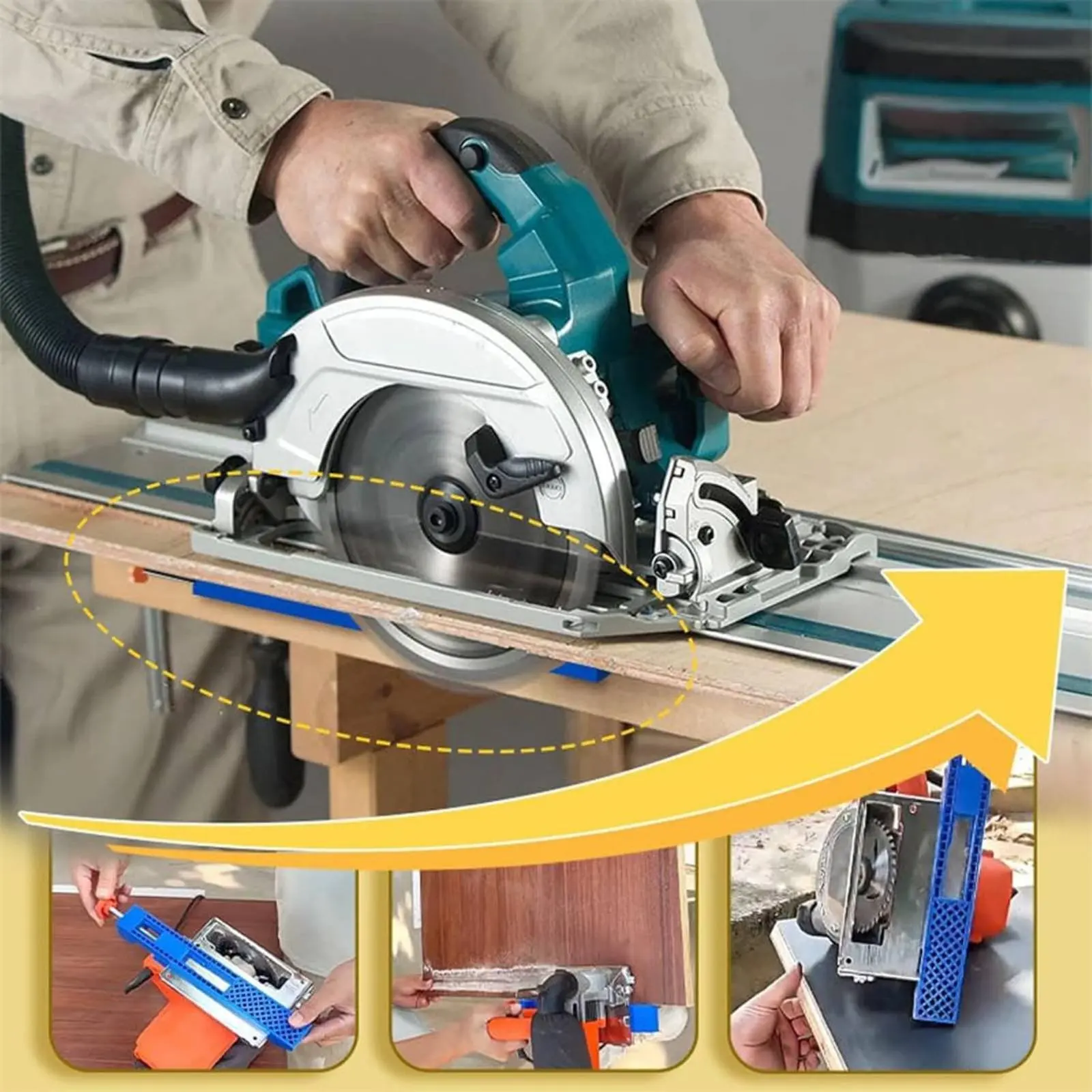 Adjustable Saw Fence Portable Circular Saw Guide Fence Crosscut Guide Compact Design Power Tool Accessory Stable Lock
Adjustable Saw Fence Portable Circular Saw Guide Fence Crosscut Guide Compact Design Power Tool Accessory Stable Lock