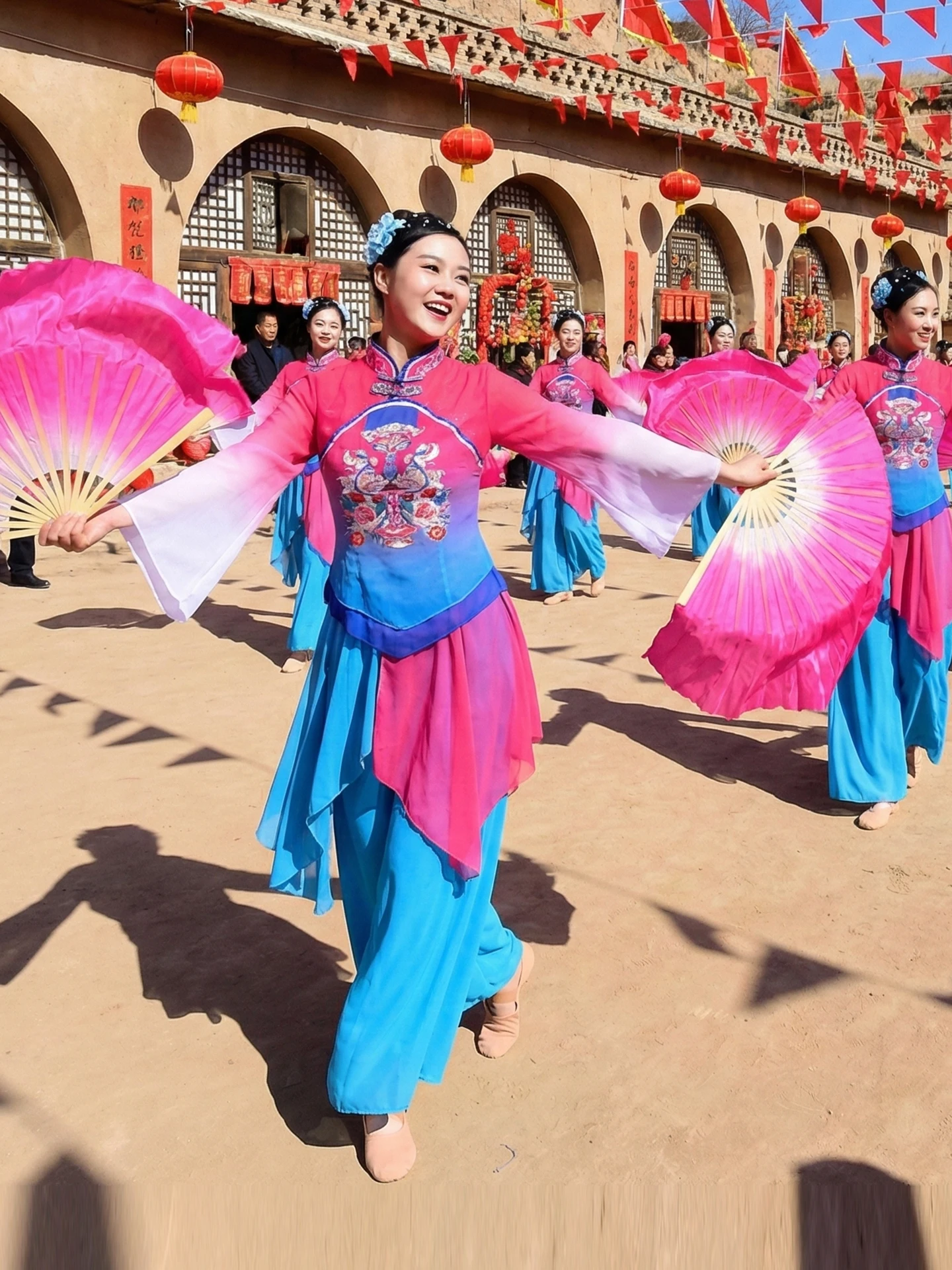 2026 New Northeast Jiaozhou Yangge Dance Costume Classical Square Dance Drumming Waist Drumming Festive Traditional Performan...
2026 New Northeast Jiaozhou Yangge Dance Costume Classical Square Dance Drumming Waist Drumming Festive Traditional Performan...