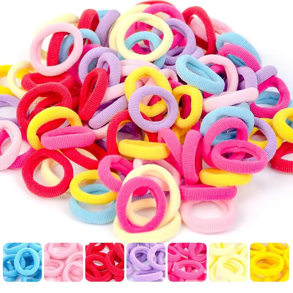 100 Pack Soft Seamless Hair Ties for Little Girls with Long Hair and Long Ponytails (Candy Color)
100 Pack Soft Seamless Hair Ties for Little Girls with Long Hair and Long Ponytails (Candy Color)