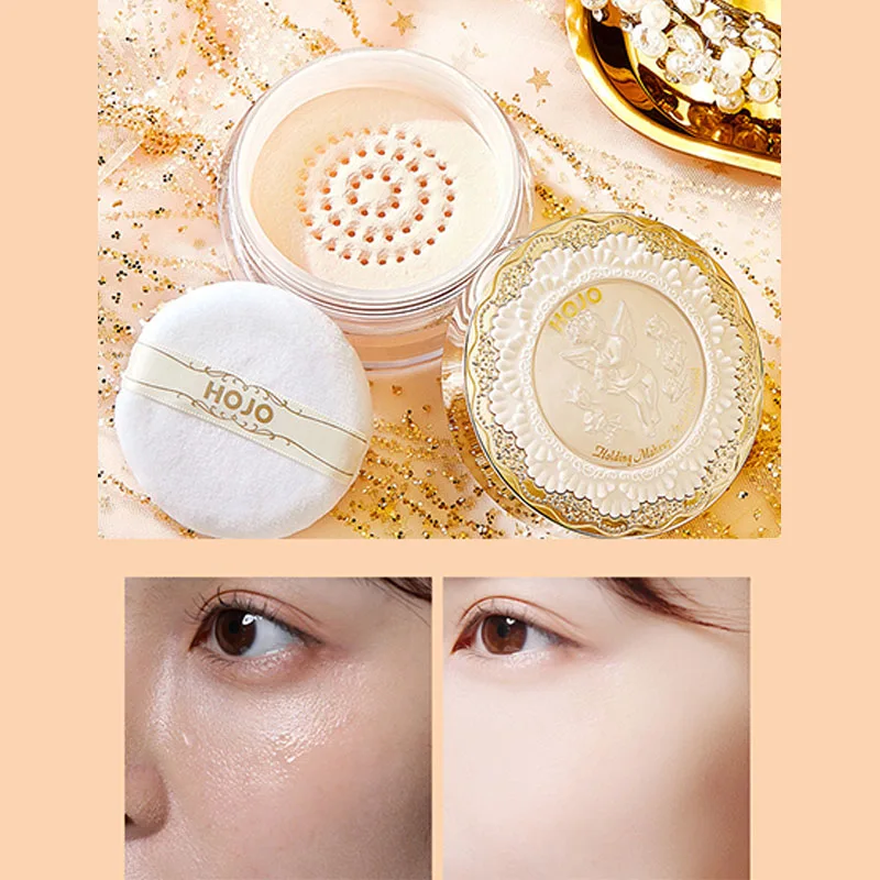 Angel light setting powder natural matte waterproof sweat-proof hidden pores oil control and high-value setting powder makeup
Angel light setting powder natural matte waterproof sweat-proof hidden pores oil control and high-value setting powder makeup