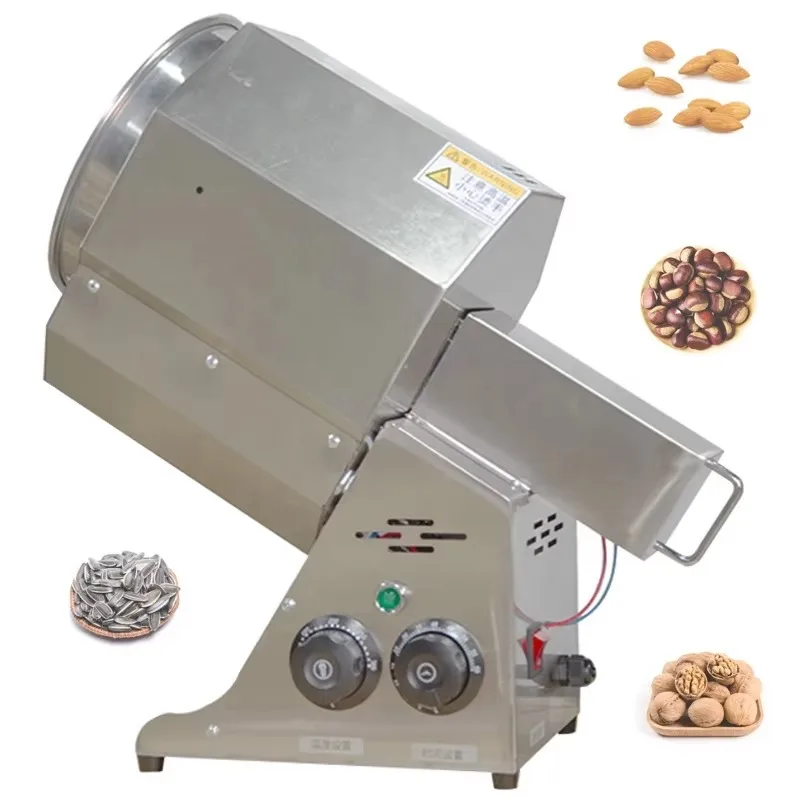 Electric Cashew Nut Baking Machine Industrial Peanut Roasting Maker Coffee Bean Roaster for Nuts Grains Seeds
Electric Cashew Nut Baking Machine Industrial Peanut Roasting Maker Coffee Bean Roaster for Nuts Grains Seeds
