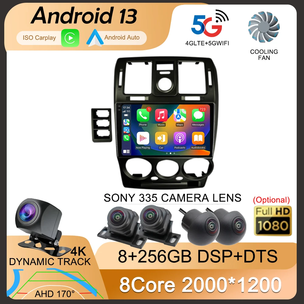 Android 13 WIFI+4G Carplay Car Radio For HYUNDAI GETZ 2002 - 2011 Multimedia Video Player Navigation GPS Auto 360 Camera Stereo
Android 13 WIFI+4G Carplay Car Radio For HYUNDAI GETZ 2002 - 2011 Multimedia Video Player Navigation GPS Auto 360 Camera Stereo