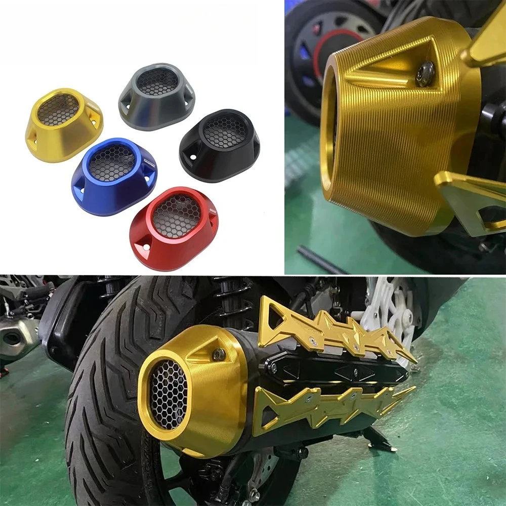 SEMSPEED Exhaust Tail Cover Muffler Tube Cap For Honda PCX125/160 Motorcycle 2021-2024 Protective Guard Motorcycle Accessories
SEMSPEED Exhaust Tail Cover Muffler Tube Cap For Honda PCX125/160 Motorcycle 2021-2024 Protective Guard Motorcycle Accessories