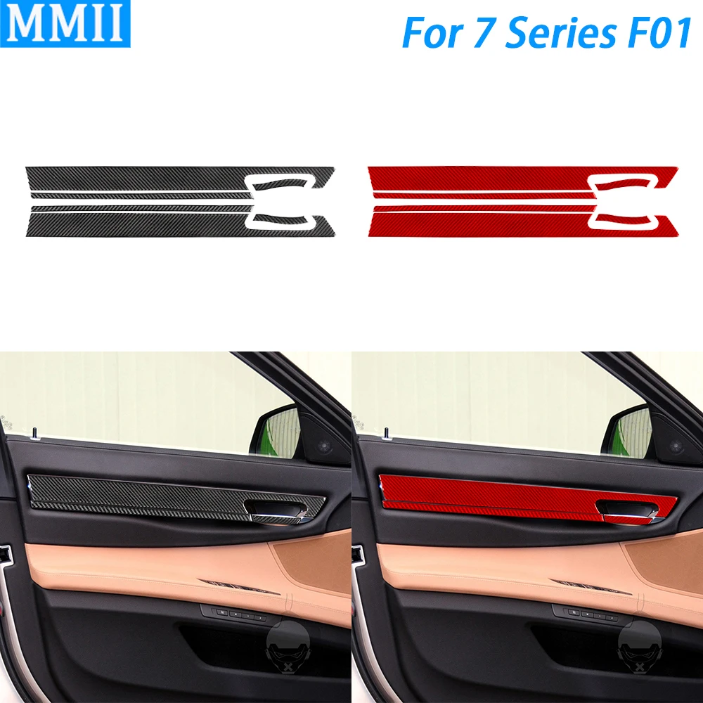 For BMW 7 Series F01 2009-2014 Real Carbon Fiber Front Door Panel Decorative Strips Car Interior Decoration Accessories Sticker
For BMW 7 Series F01 2009-2014 Real Carbon Fiber Front Door Panel Decorative Strips Car Interior Decoration Accessories Sticker