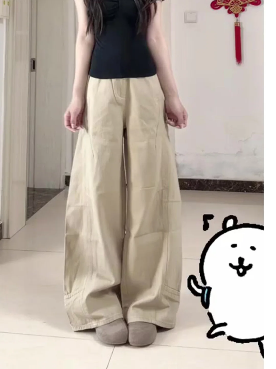 High Waist Wide Leg Khaki Denim Jeans Women's Slim Fit Summer New Style American Washed Denim Pants Casual High Street
High Waist Wide Leg Khaki Denim Jeans Women's Slim Fit Summer New Style American Washed Denim Pants Casual High Street
