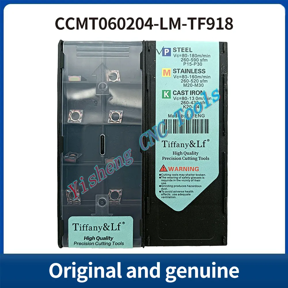 DESKAR 100% Original CCMT060204-LM CCMT060208-LM CCMT09T304-LM CCMT09T308-LM TF918 CNC cutting tool
DESKAR 100% Original CCMT060204-LM CCMT060208-LM CCMT09T304-LM CCMT09T308-LM TF918 CNC cutting tool