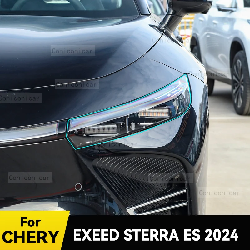 For CHERY EXEED STERRA ES 2024 Car Headlight Protective Cover Film Front Light Transparent TPU Anti-scratch Headlamp Sticker
For CHERY EXEED STERRA ES 2024 Car Headlight Protective Cover Film Front Light Transparent TPU Anti-scratch Headlamp Sticker