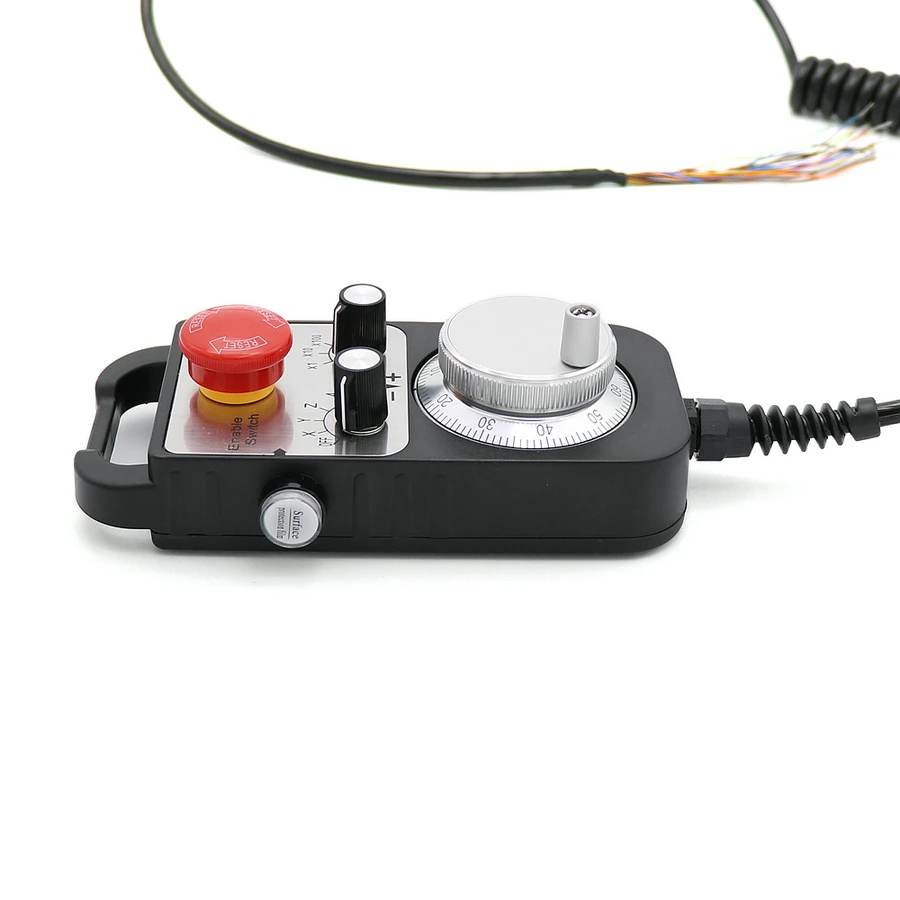 CNC Machine Electronic Handwheel Manual Pulse Generator External Operating Accessory for CNC Machines
CNC Machine Electronic Handwheel Manual Pulse Generator External Operating Accessory for CNC Machines