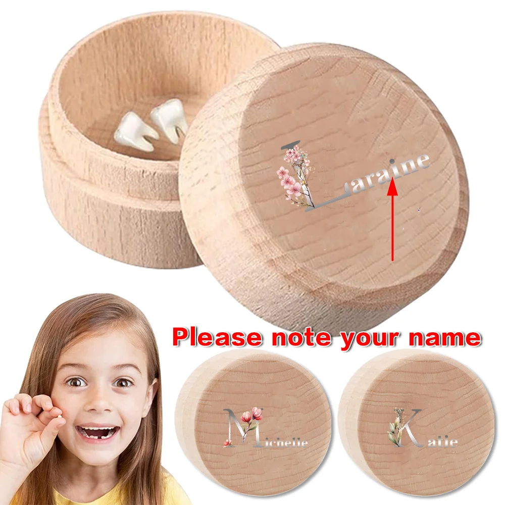 Customized Name Teeth Saver Box Wooden Tooth Organizer Case Umbilical Cord Holder Memory Storage Customized DIY Name Keepsake
Customized Name Teeth Saver Box Wooden Tooth Organizer Case Umbilical Cord Holder Memory Storage Customized DIY Name Keepsake