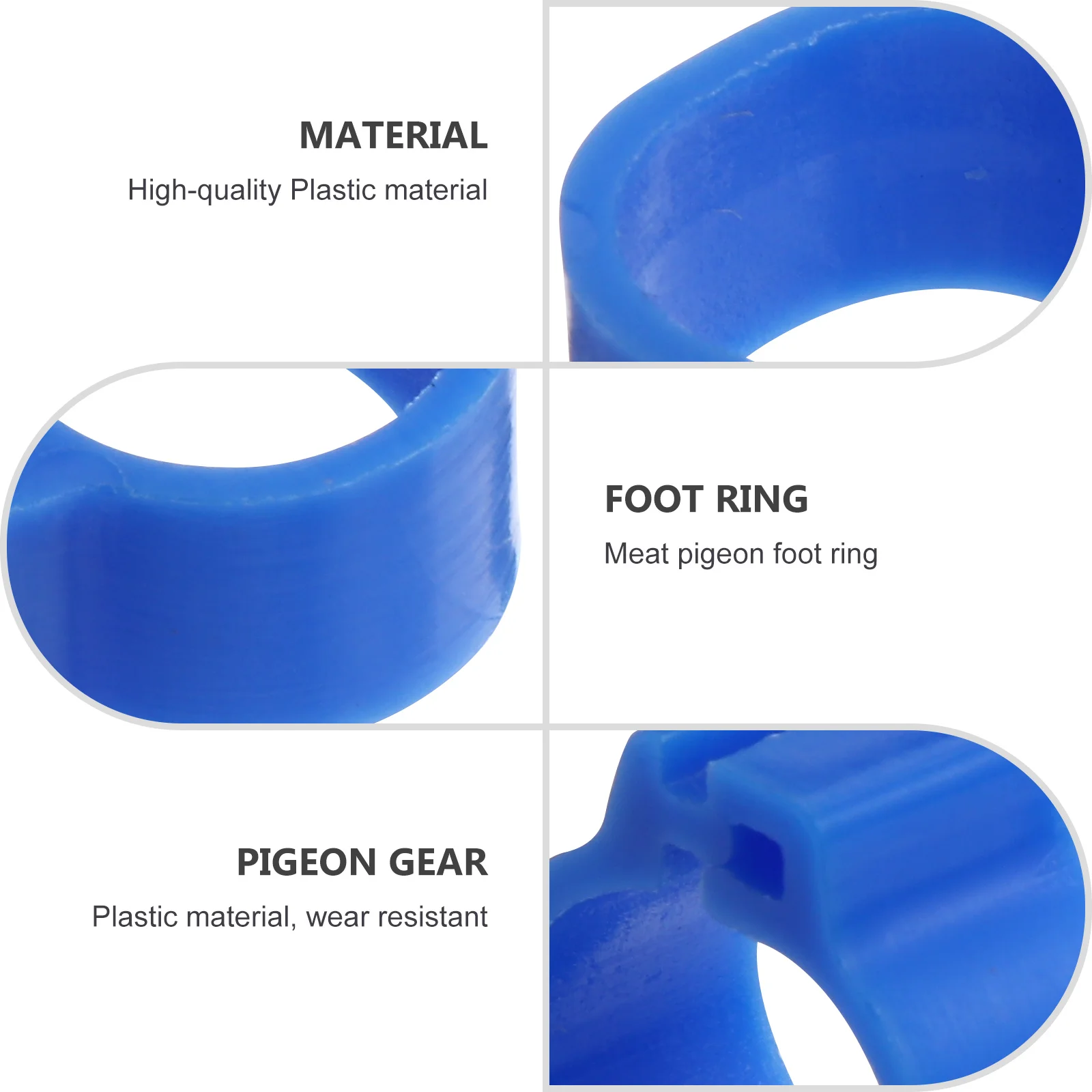 100Pcs Pigeon Foot Rings Simple Operation Durable Plastic Poultry Management Tool Pigeon Foot Ring Bird Leg Rings
100Pcs Pigeon Foot Rings Simple Operation Durable Plastic Poultry Management Tool Pigeon Foot Ring Bird Leg Rings