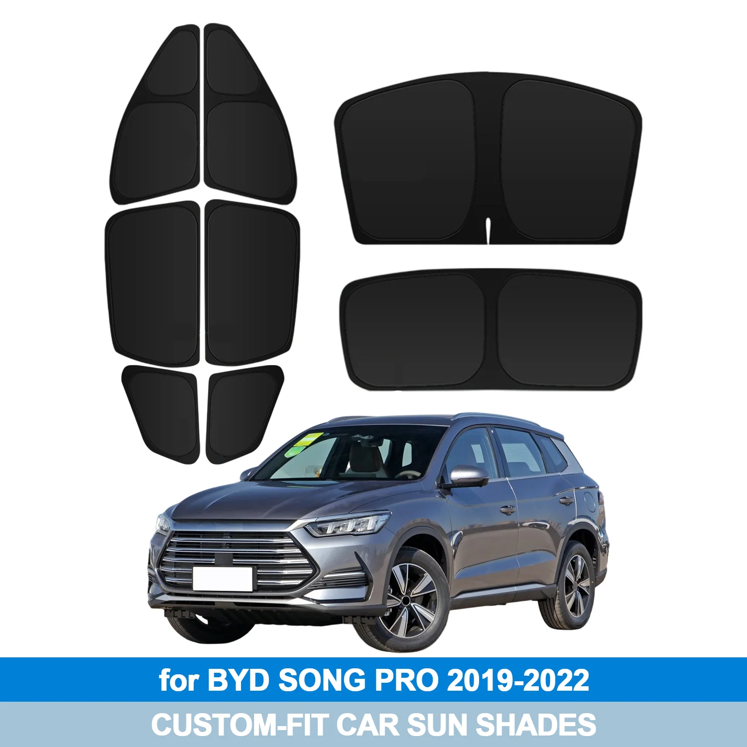 For BYD SONG PRO 2019-2022 Windshield Sun Shade Side Window Shades Cover Sun Visor Shield Privacy Protection
For BYD SONG PRO 2019-2022 Windshield Sun Shade Side Window Shades Cover Sun Visor Shield Privacy Protection