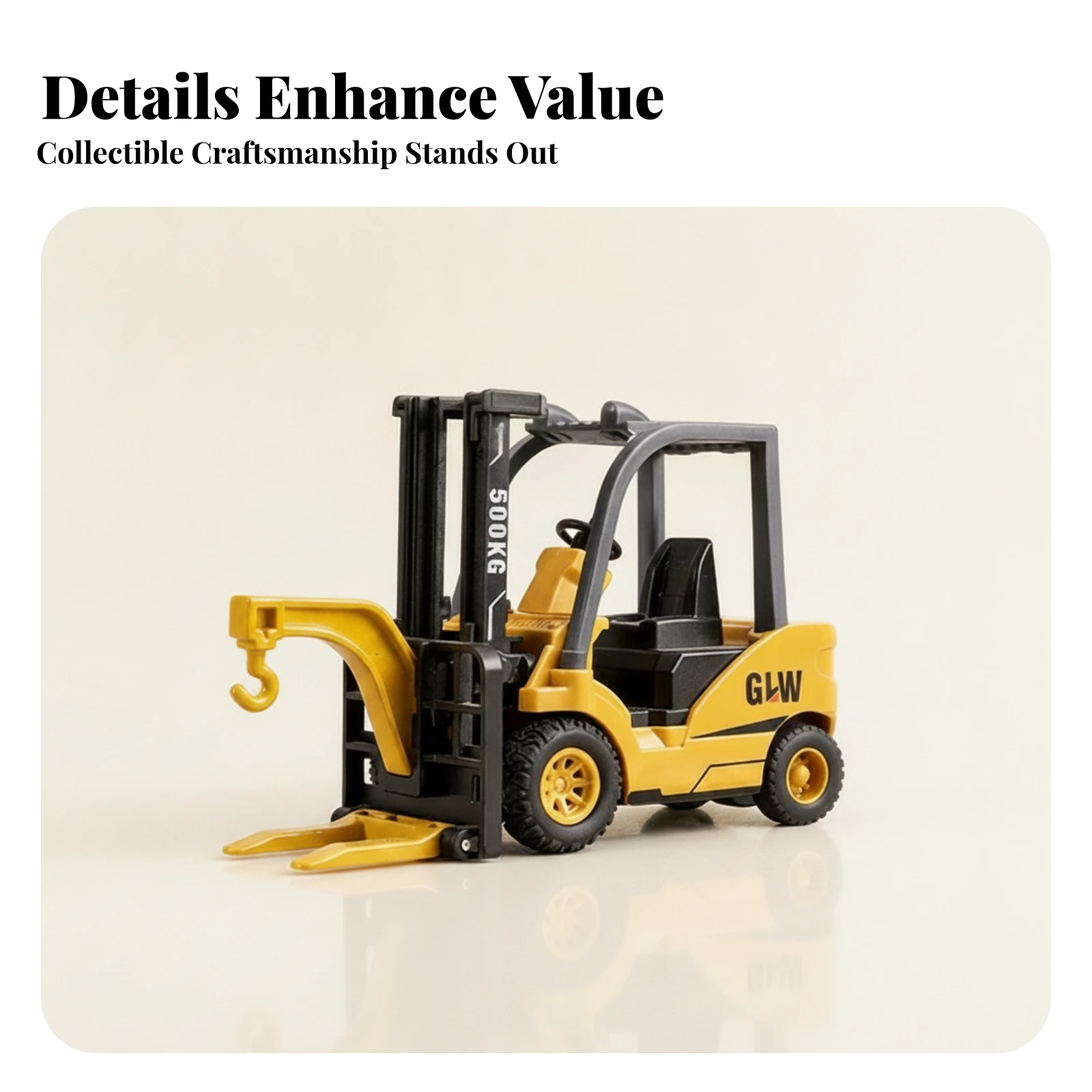 Construction Vehicle Toy Alloy Model Construction Vehicle 1:64 Scale Model Cars Metal and Plastic Rolling Wheels
Construction Vehicle Toy Alloy Model Construction Vehicle 1:64 Scale Model Cars Metal and Plastic Rolling Wheels