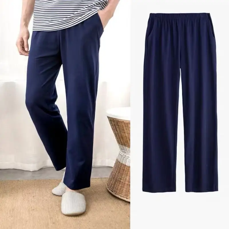Spring and Summer Men's Pajama Pants, Thin Home Pants, Air-Conditioned Trousers, Loose Large Size Men's Sports Pants, Casual Pants
Spring and Summer Men's Pajama Pants, Thin Home Pants, Air-Conditioned Trousers, Loose Large Size Men's Sports Pants, Casual Pants